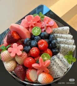 feed your idol Fruit platter