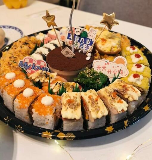 feed your idol Delicious sushi
