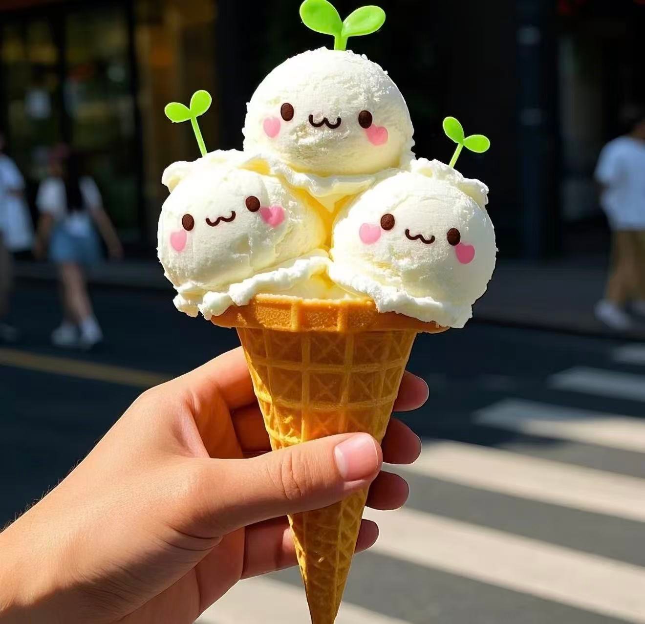 feed your idol  Ice cream