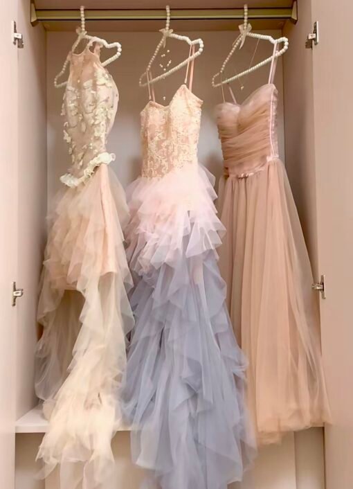 feed your idol Women Elegant Slim Fit Evening Gown Formal Party Dress