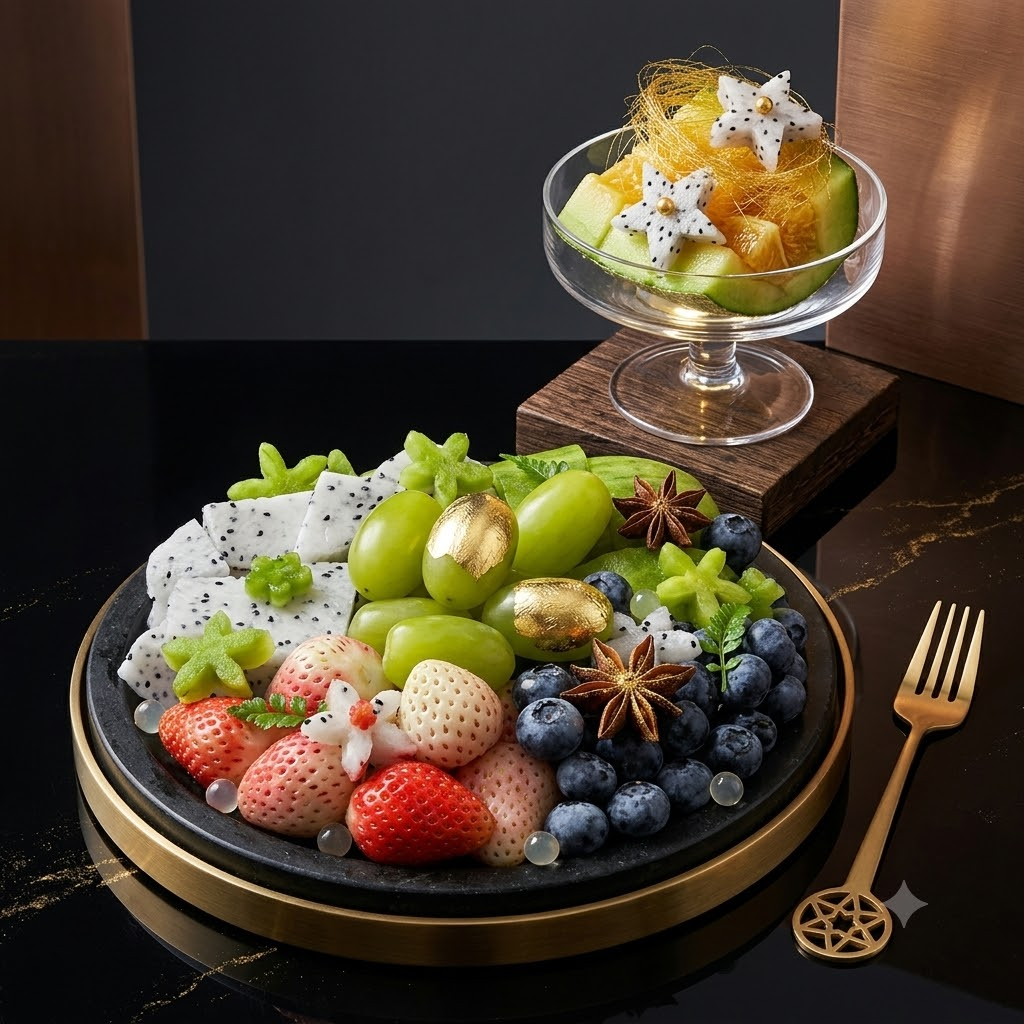 feed your idol Fruit platter